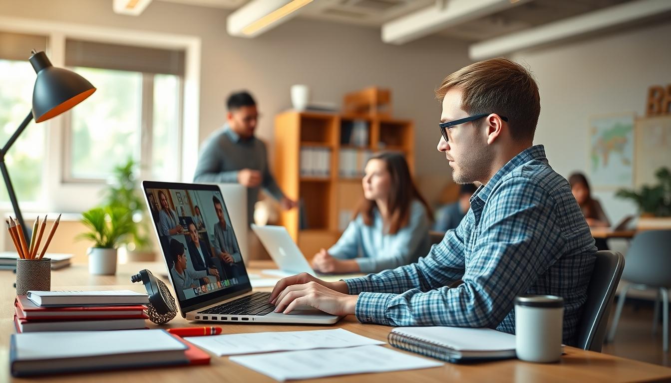 Students and educational resources in a modern learning environment